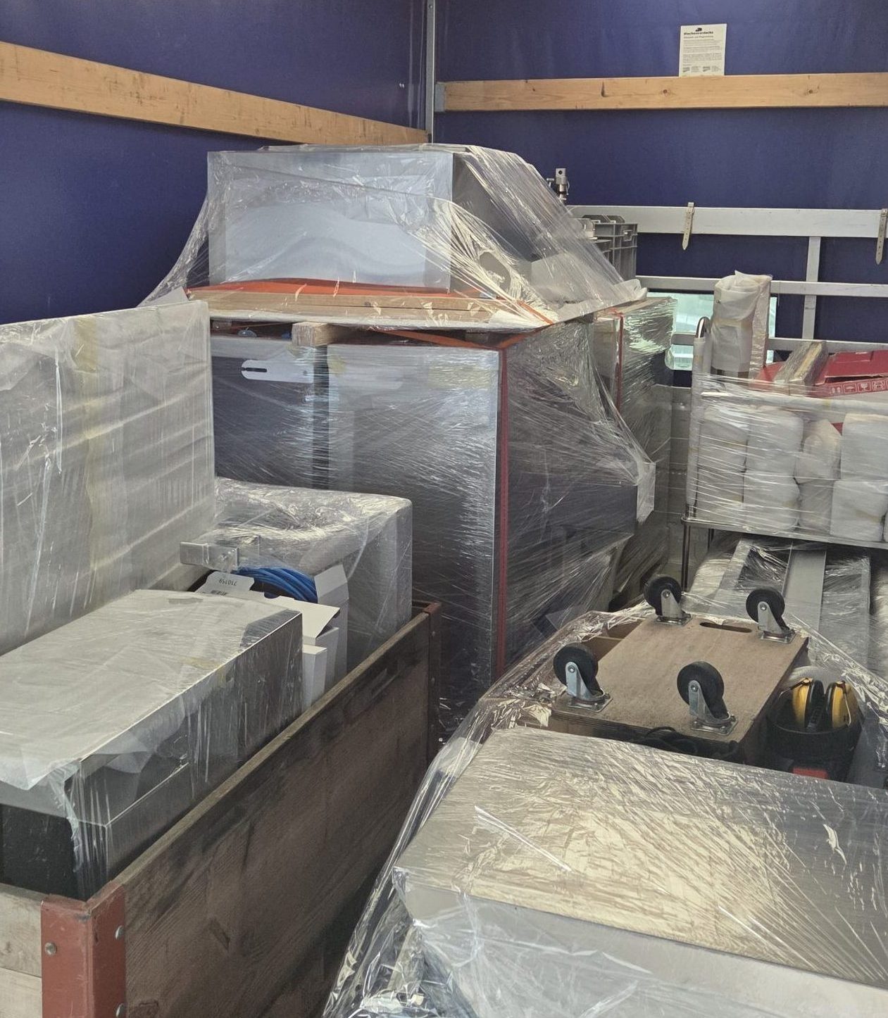 Materialauslieferung